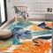 World Rug Gallery Palm Floral Leaves Indoor/Outdoor Area Rug 5' x 7' Multi 5553MULTI5X7 - alternate 6